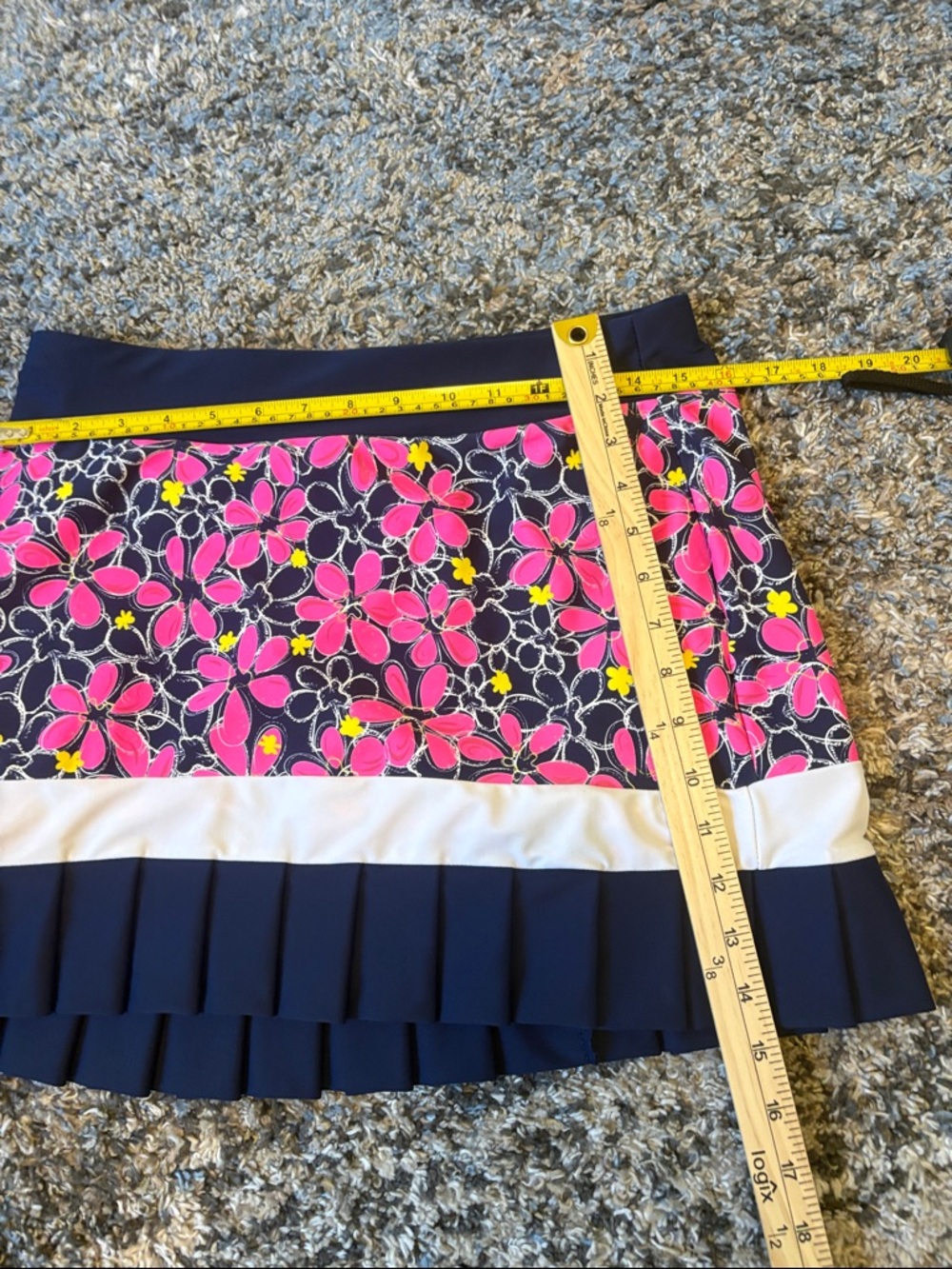 TSU TSU Women's Darby Late Bloomer-Navy-White Skort; Sz: M; EUC - Picture 7 of 9
